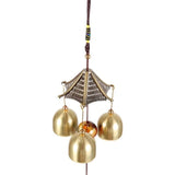 Wind Chimes Antirust Bell Outdoor Living Wind Chimes Yard Garden Copper Outdoor Decorations Birthday Gifts Hanging Decoration